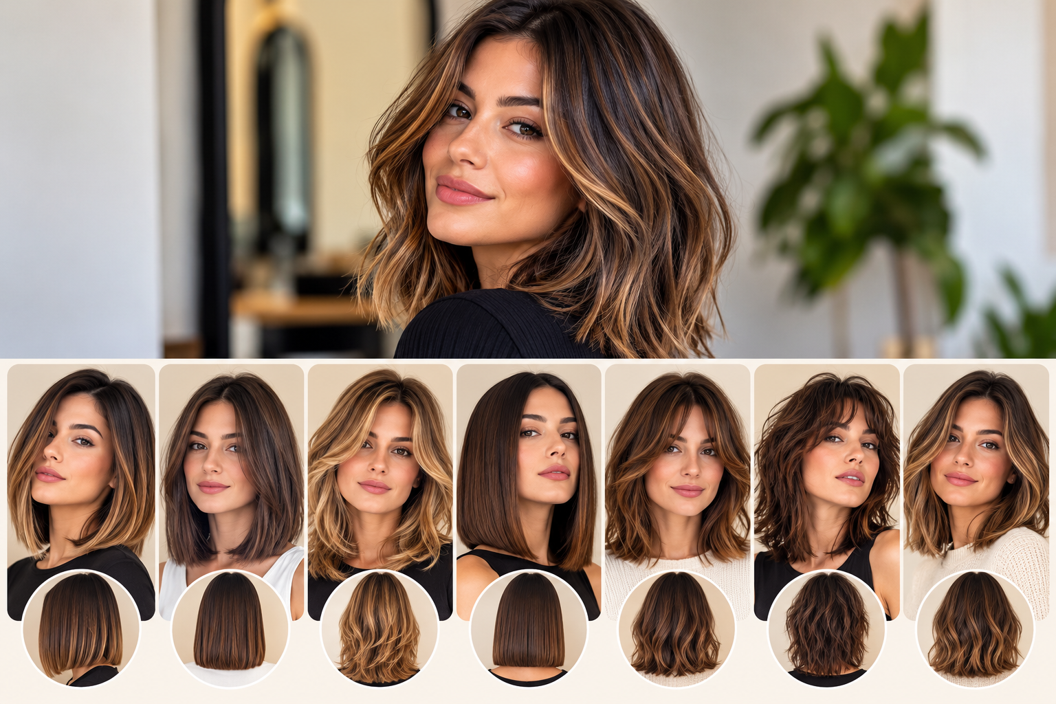 7 Cortes de Cabelo Médio que Estão em Alta em 2026