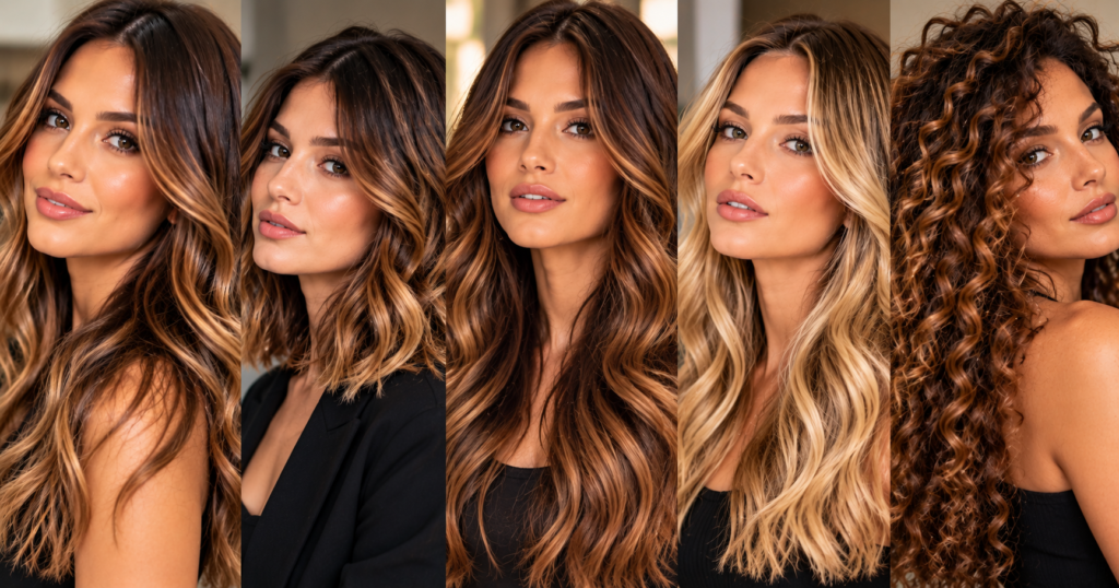 10 Ideias de Cabelo Castanho Iluminado para se Inspirar em 2026 2 Cabelo Castanho Iluminado
