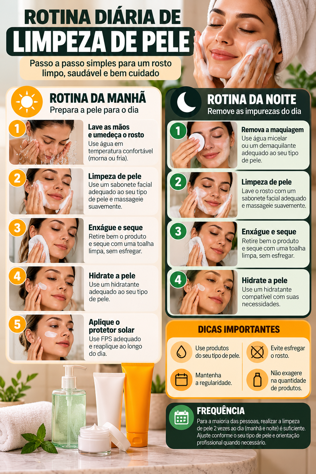 Limpeza de Pele: 12 Cuidados Essenciais para Manter o Rosto Limpo, Bonito e Bem Cuidado 2 Limpeza de Pele